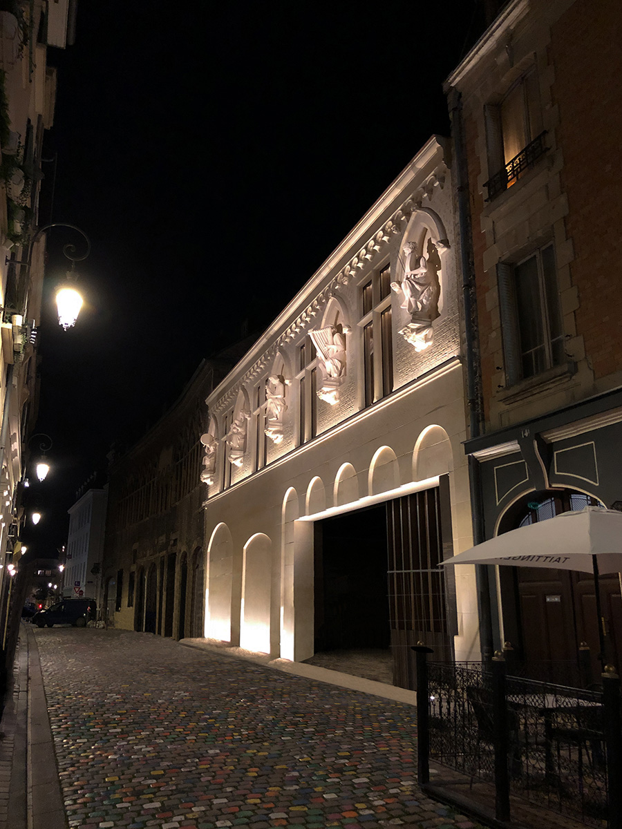 Illuminazione La casa dei musicisti