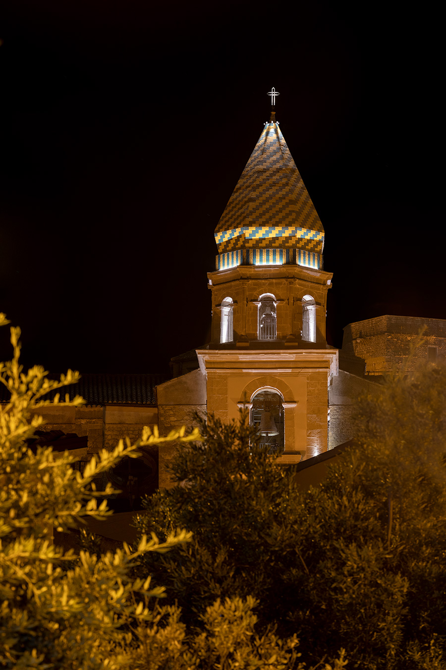 Kirche Matrice dell'Assunzione della Beata Vergine Maria Beleuchtung