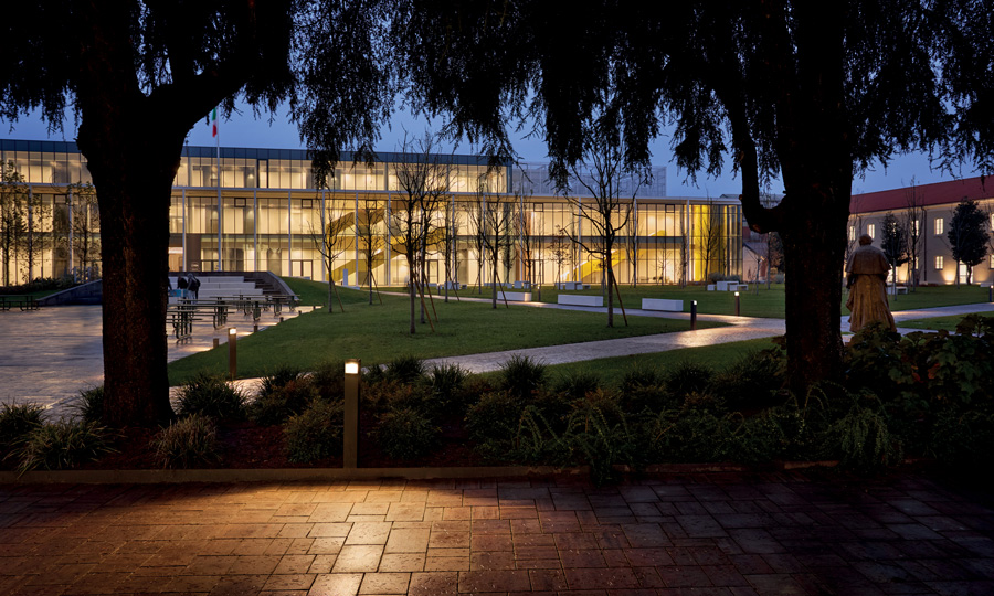 Neuer Campus "Città di Cremona“ des Politecnico di Milano Beleuchtung