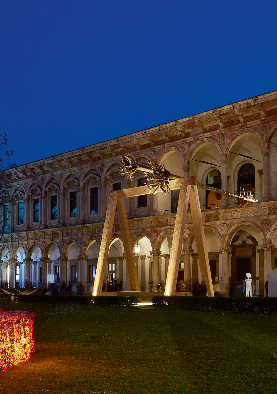 Illuminazione La foresta dei violini by Piuarch, INTERNI HUMAN SPACES, Fuorisalone 2019