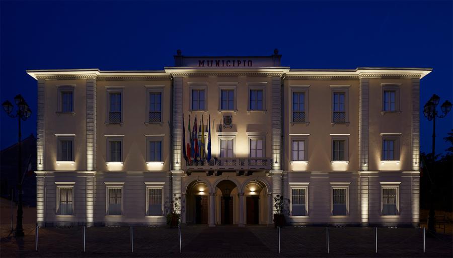 Éclairage Façade de l'hôtel de ville