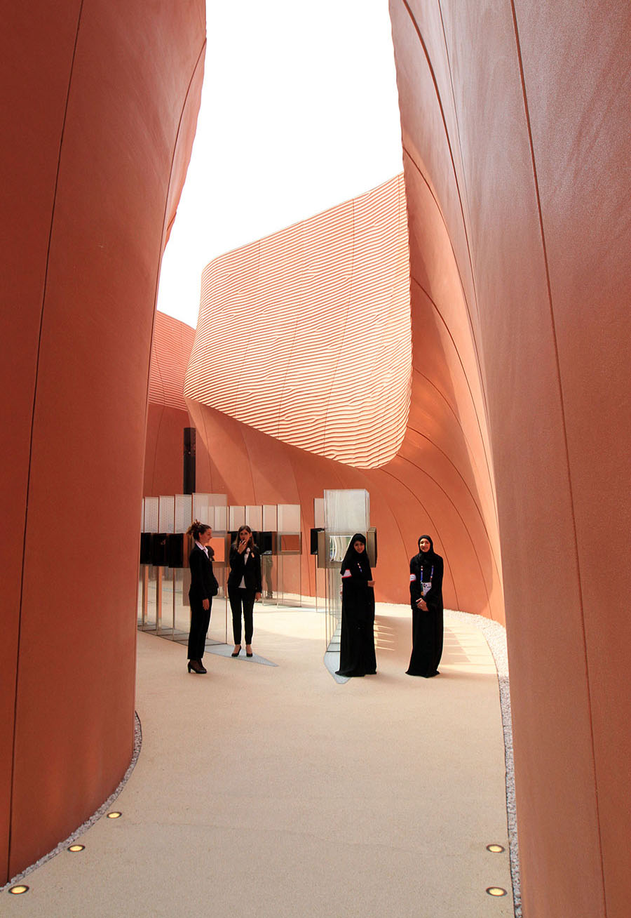 Éclairage Le Pavillon E.A.U. - EXPO 2015