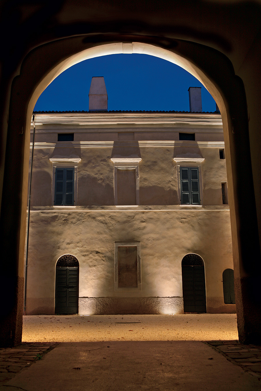 Iluminación Villa Medici del Vascello