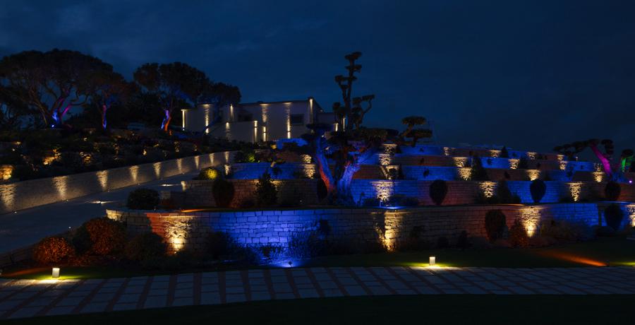 Iluminación Villa Punta Pennata