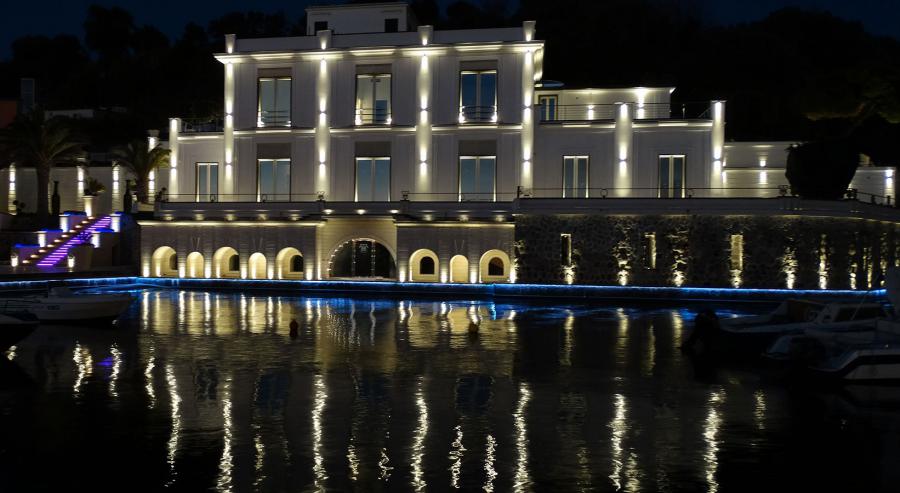 Освещение Villa Scalera