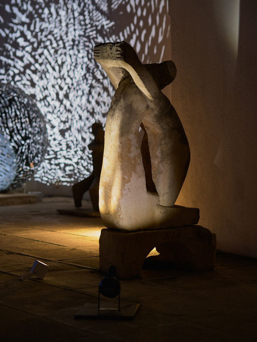 Lighting Vorres Museum, Athens