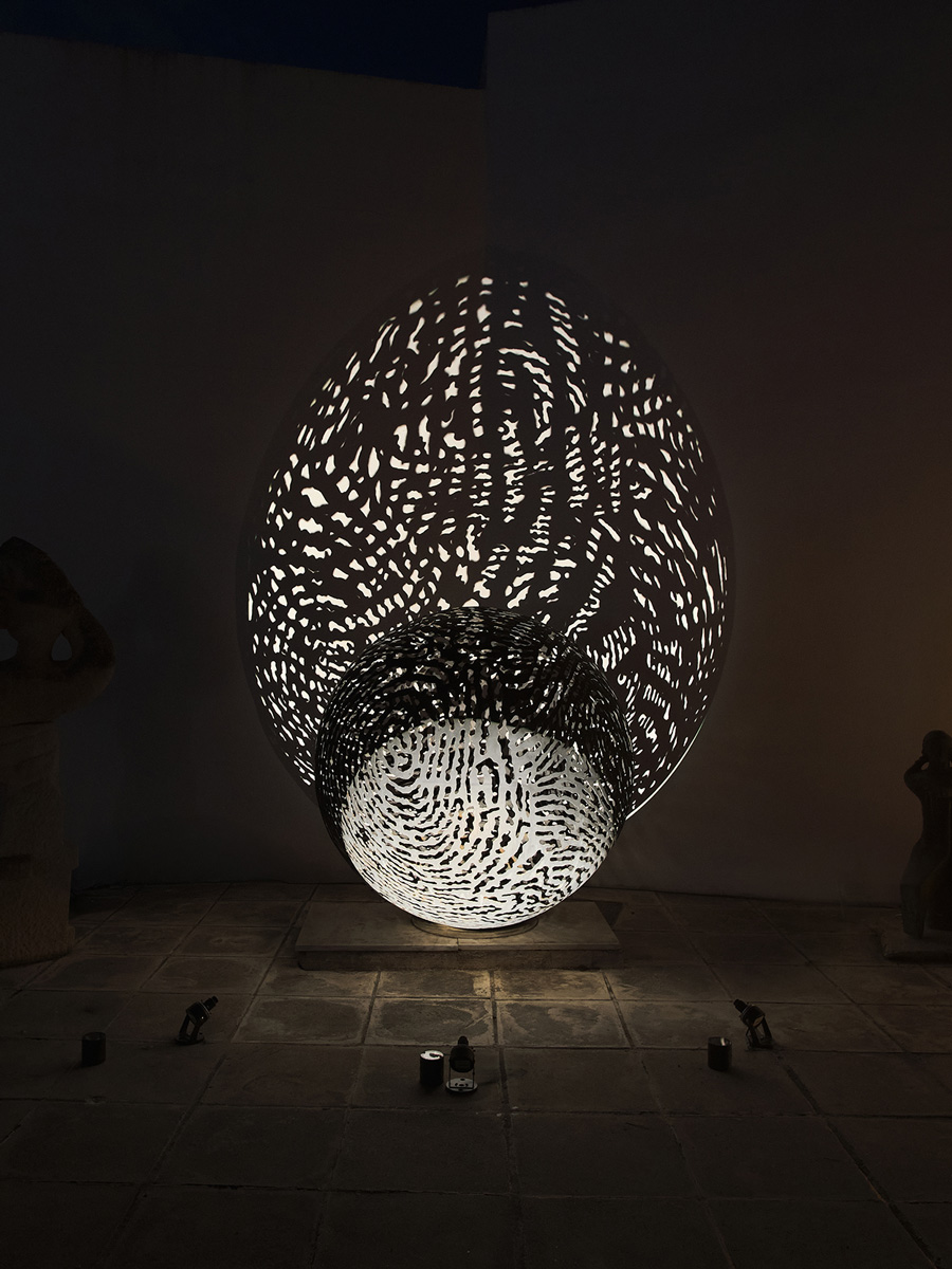 Lighting Vorres Museum, Athens