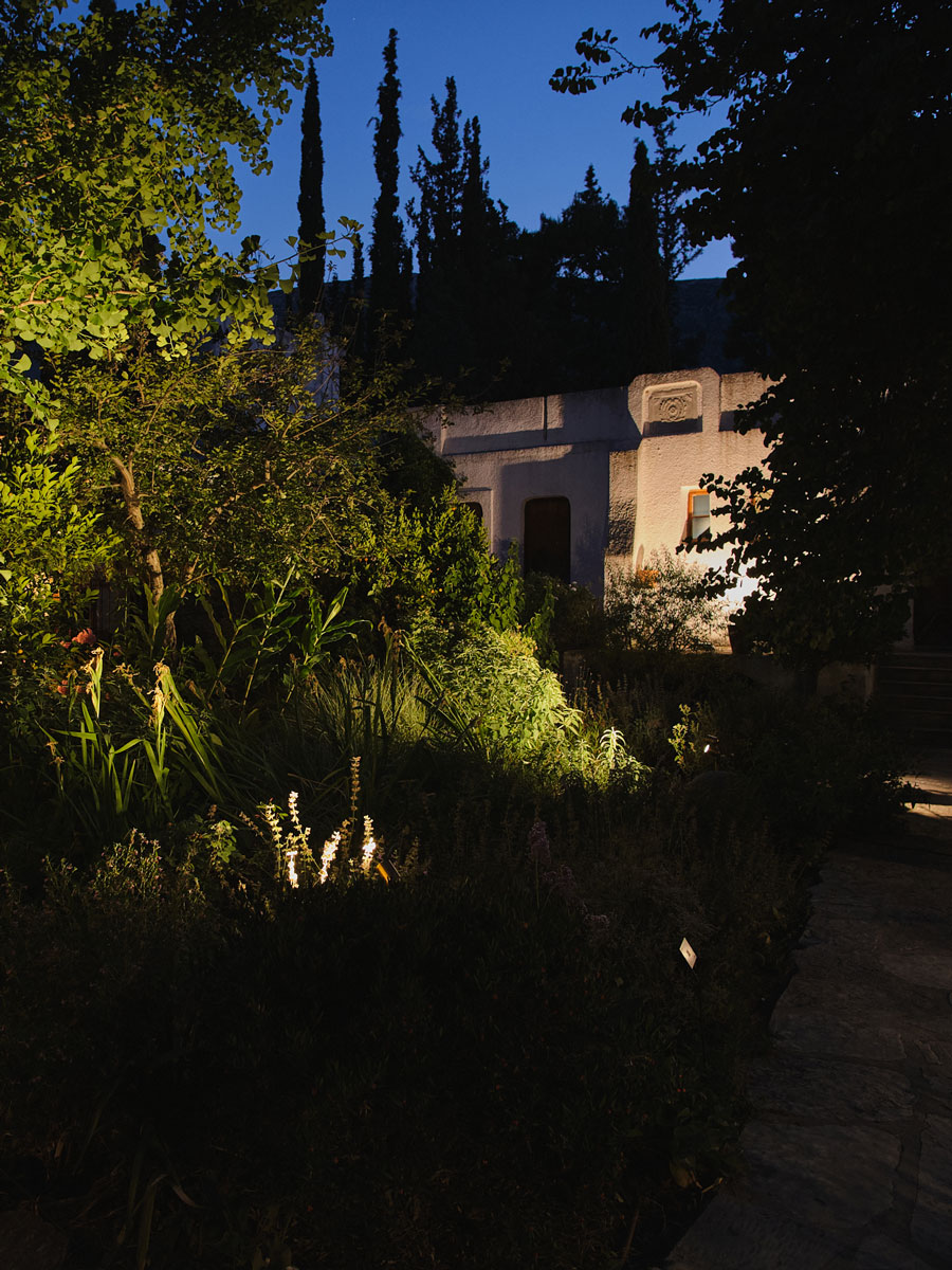 Lighting Vorres Museum, Athens