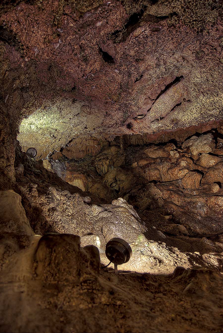 Éclairage Grotte Zinzulusa