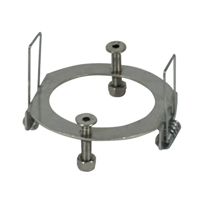 Anneaux à Ressort De Retenue Pour Ampoules MR16 - Lot De 30 Pièces - Diamètre 59 Mm - Clips Argentés Pour Downlights Halogènes/LED